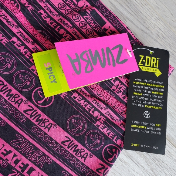 🌟Brand New🌟 pink Zumba leggings - Picture 1 of 2